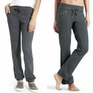 Athleta Metro Slouch Pant, Charcoal Gray, Womens Size Medium Tall, Comfy Jogger